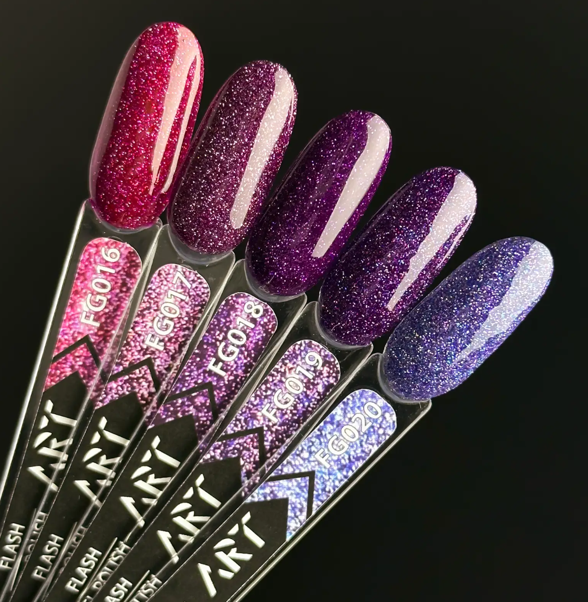 Гель-лак світловідбиваючий ART Flash Gel Polish №FG019, 6 мл