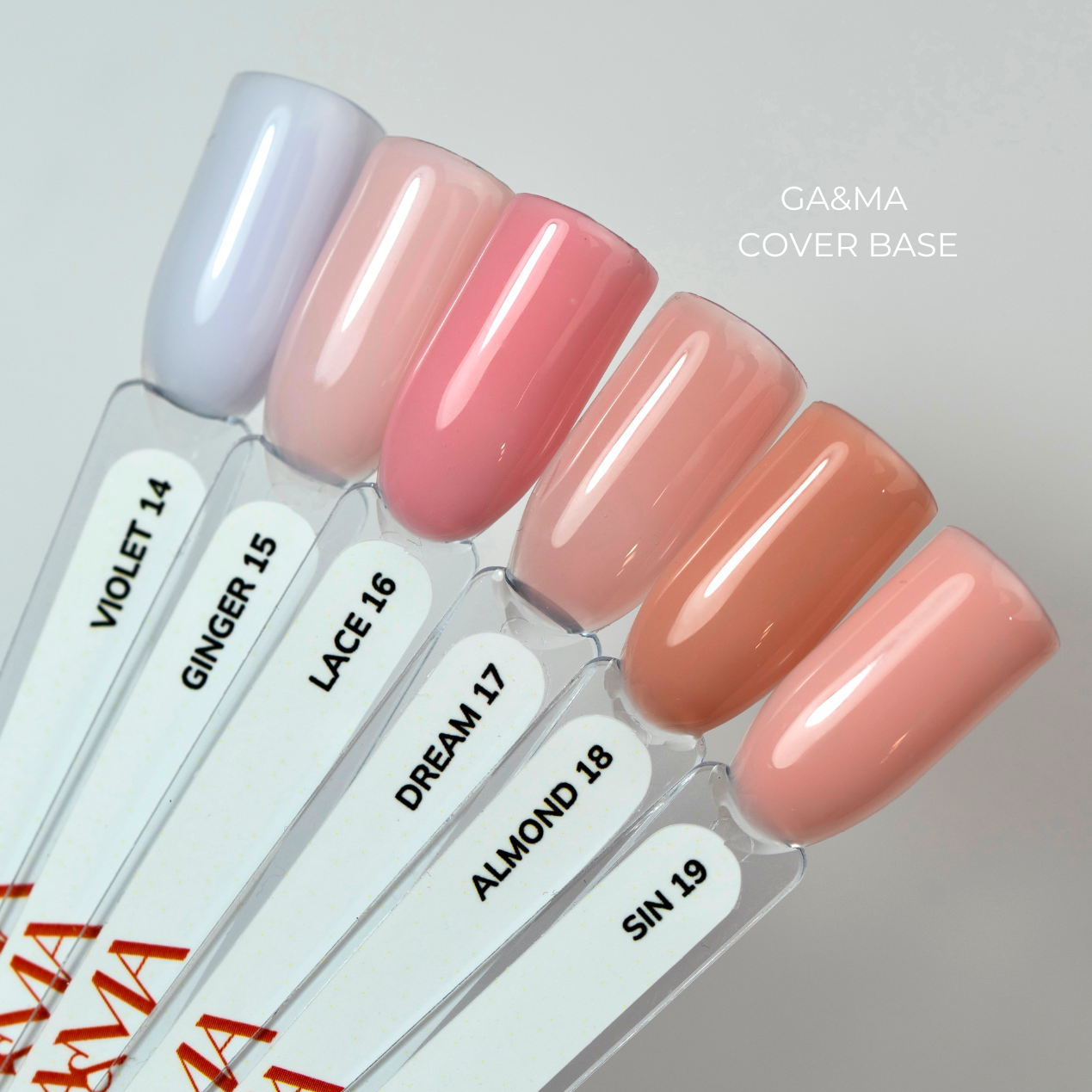 База камуфлирующая GaMa Cover base №18 Almond, бежевая, 15 мл - купить ...