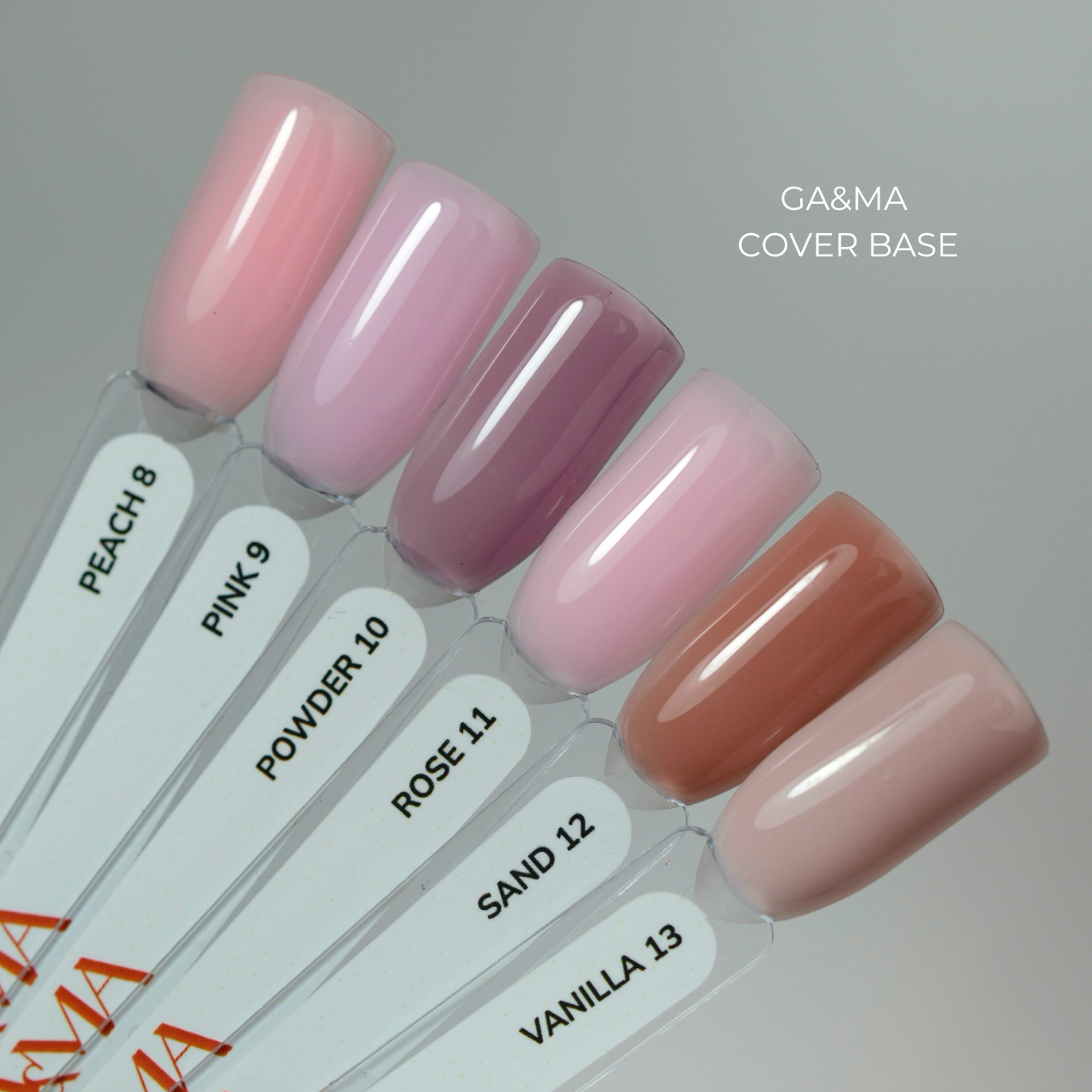 Камуфлирующая база GaMa Cover base №08 Peach, персиковая, 30 мл ...