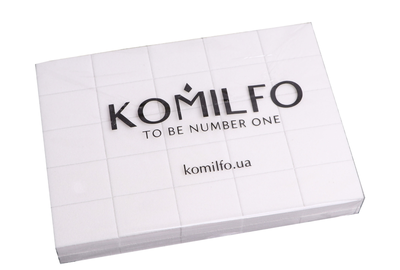 Komilfo nail polisher set 32/25/12 mm white 120/120 50 pcs