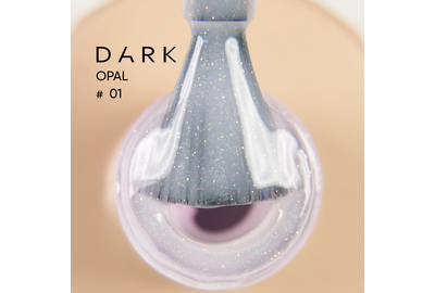 База для ногтей DARK Pro Base Opal №1, молочная с шиммером, 30 мл, Обьем: 30 мл