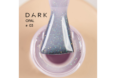 База для ногтей DARK Pro Base Opal №3, молочно-розовая с шиммером, 15 мл, Обьем: 15 мл