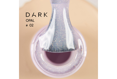 База для ногтей DARK Pro Base Opal №2, молочно-розовая с шиммером, 15 мл, Обьем: 15 мл