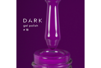 Гель-лак DARK №018, пурпурный, 10 мл, Цвет: Пурпурный