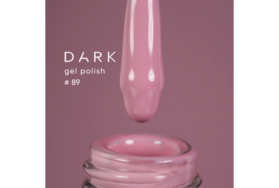 Гель-лак DARK №089, розовый пудровый, 10 мл, Цвет: Розовый