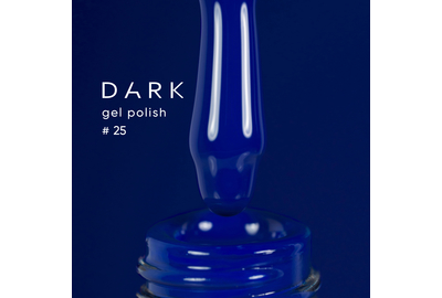 Гель-лак DARK №025, синий кобальтовый, 10 мл