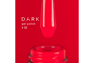 Гель-лак DARK №052, коралловый, 10 мл, Цвет: Коралловый