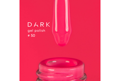 Гель-лак DARK №050, ярко-розовый, 10 мл, Цвет: Розовый