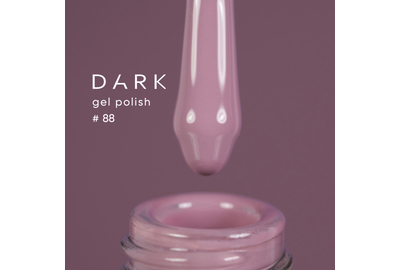 Гель-лак DARK №088, пудровый лиловый, 10 мл, Цвет: Лиловый