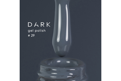 Гель-лак DARK №029, серый, 10 мл, Цвет: Серый