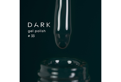 Гель-лак DARK №033, темно-зеленый, 10 мл, Цвет: Зеленый