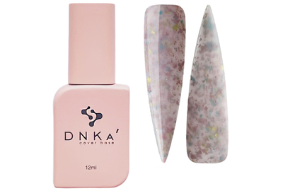 Color base DNKA Cover base No. 011B Beauttiful pink with colored base, 12 ml, Color: Pink