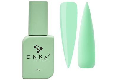Color base DNKA Cover base No. 019 Fresh mint, 12 ml, Color: Minty