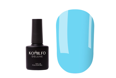База для нігтів Komilfo Color Base Summer Sky, блакитна, 8 мл