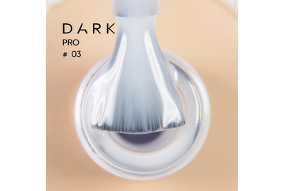 База для ногтей DARK PRO base №03, молочная полупрозрачная, 15 мл, Цвет: Молочный, Обьем: 15 мл