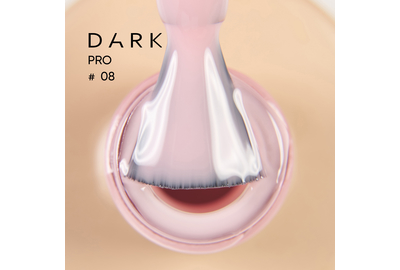 База для ногтей DARK PRO base №08, светлая бежевая, 30 мл, Обьем: 30 мл