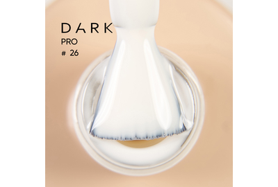 База для ногтей DARK PRO base №26, молочно-банановая, 15 мл, Обьем: 15 мл