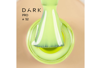 База для нігтів DARK PRO base №52, яскраво-жовта, 15 мл, Колір: Жовтий, Об`єм: 15 мл