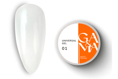 Universal gel GaMa Universal gel liquid #01, transparent, 30 ml, Color: Transparent, Volume: 30 ml