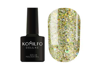 Gel polish Komilfo Glow Attack No. 002, 8 ml, Color: Yellow