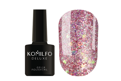 Gel polish Komilfo Glow Attack No. 003, 8 ml, Color: Pink