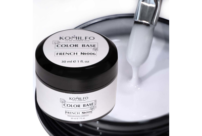 База для нігтів Komilfo Color Base French 006, 30 мл банка
