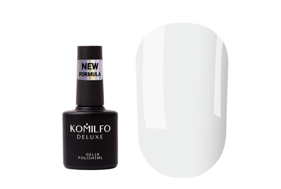 Base for nails Komilfo Milky White Intense, white, 8 ml