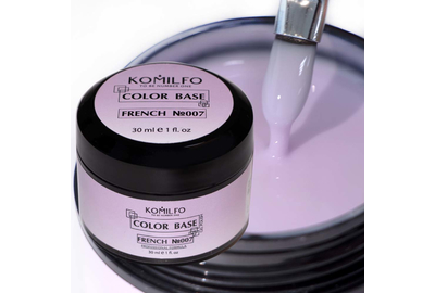 База для нігтів Komilfo Color Base French 007, 30 мл банка