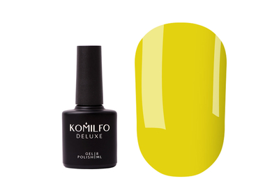База для нігтів Komilfo Color Base Jonquil, жовта, 8 ml