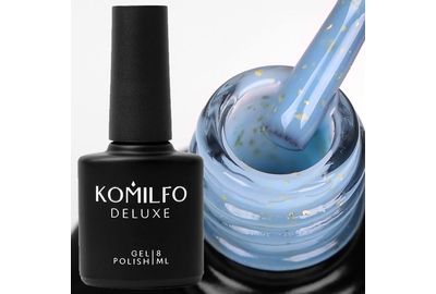 Base for nails Komilfo Potal Base P006, blue with potal, 8 ml