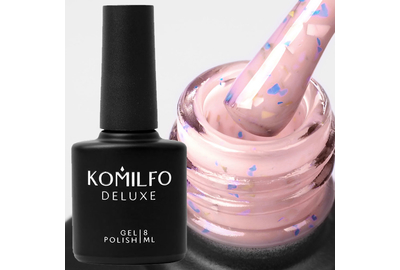 Base for nails Komilfo Potal Base P023, milky pink with potal, 8 ml