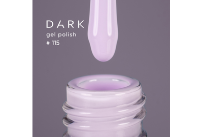 Гель-лак DARK №115, лавандовый, 10 мл