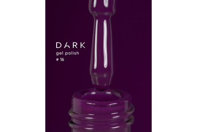 Гель-лак DARK №016, фиолетовый, 6 мл