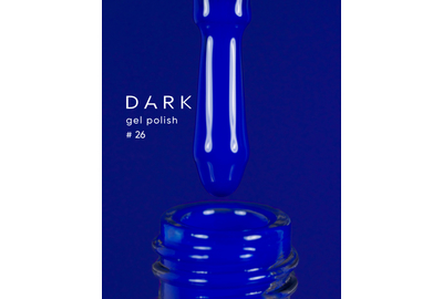 Гель-лак DARK №026, синий ультрамарин, 6 мл