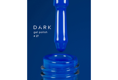 Гель-лак DARK №027, синий, 6 мл