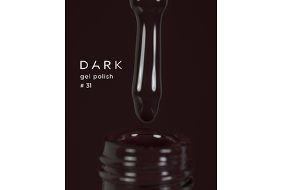 Гель-лак DARK №031, коричнево-фиолетовый, 6 мл