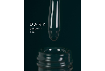 Гель-лак DARK №033, темно-зеленый, 6 мл