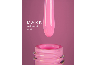 Гель-лак DARK №056, насыщенный светло-розовый, 6 мл