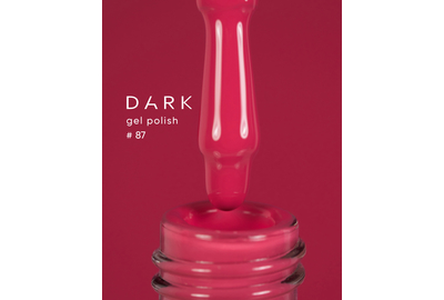 Гель-лак DARK №087, насыщенный лососевый, 6 мл