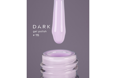 Гель-лак DARK №115, лавандовый, 6 мл