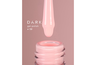 Гель-лак DARK №119, светлый персик, 6 мл