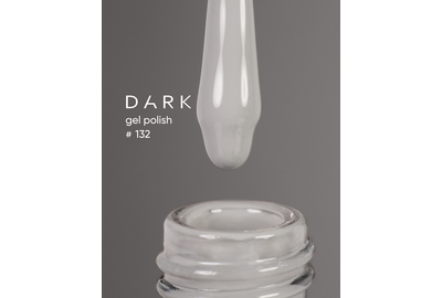 Гель-лак DARK №132, серый, 10 мл