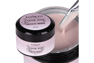 База для нігтів Komilfo Color French Base SKIN 024, 30 мл банка