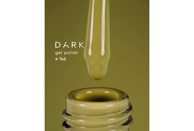 Гель-лак DARK №146, оливковый, 10 мл