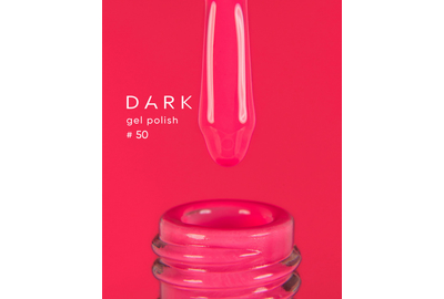 Гель-лак DARK №050, ярко-розовый, 6 мл