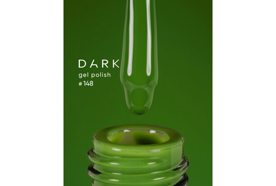 Гель-лак DARK №148, зеленый, 10 мл