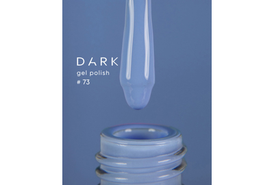 Гель-лак DARK №073, голубой, 6 мл