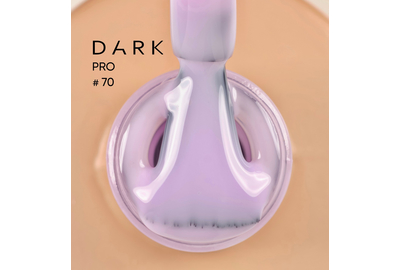 База для ногтей DARK PRO base №70, лавандовая, 15 мл