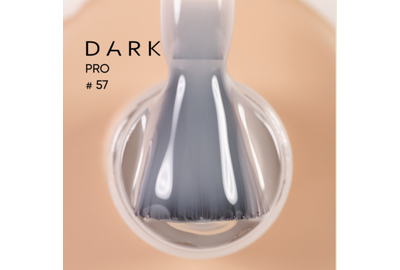 База для нігтів DARK PRO base №57, напівпрозорий айворі, 15 мл
