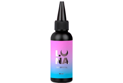 Luna Top Crystal nail top, transparent, without sticky layer, 60 ml, Volume: 60 ml